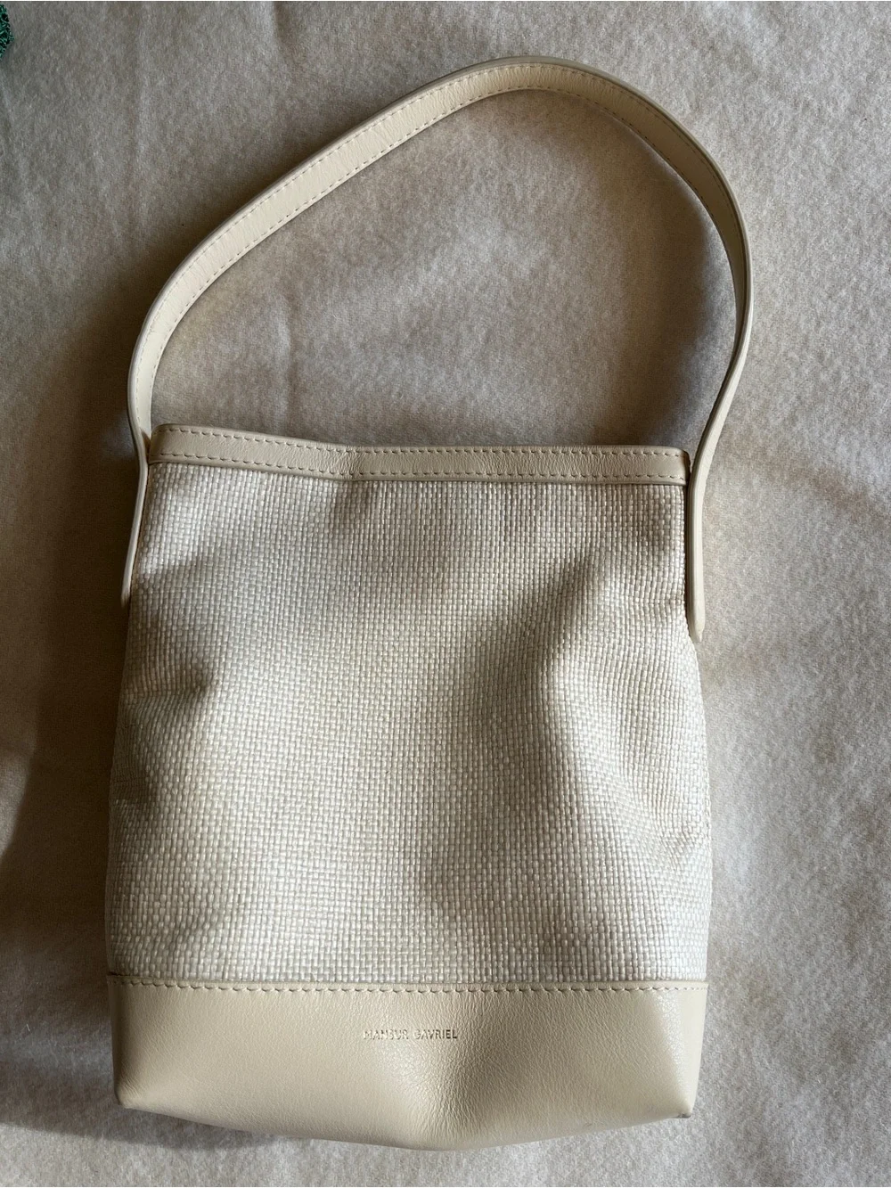 Mini cabas Raffia - Picture 2 of 4